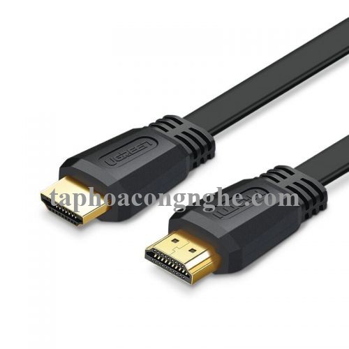 Ugreen 50820 3M màu đen Cáp tín hiệu HDMI dẹt ED015 30050820